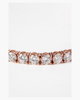 Classic Diamond Tennis Bracelet – Rose Gold, 2ct Lab-Grown Diamonds