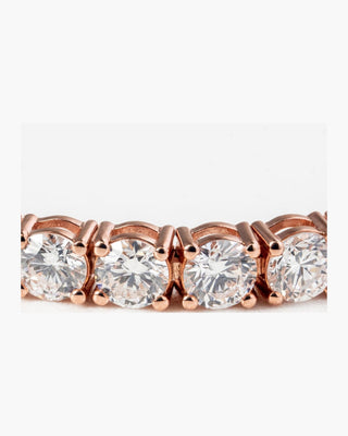 Classic Diamond Tennis Bracelet – Rose Gold, 2ct Lab-Grown Diamonds